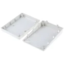 OKW DeskCase 138 Series White ABS Desktop Enclosure Sloped Front 190mm x 138mm x 54mm IP40 A0514007