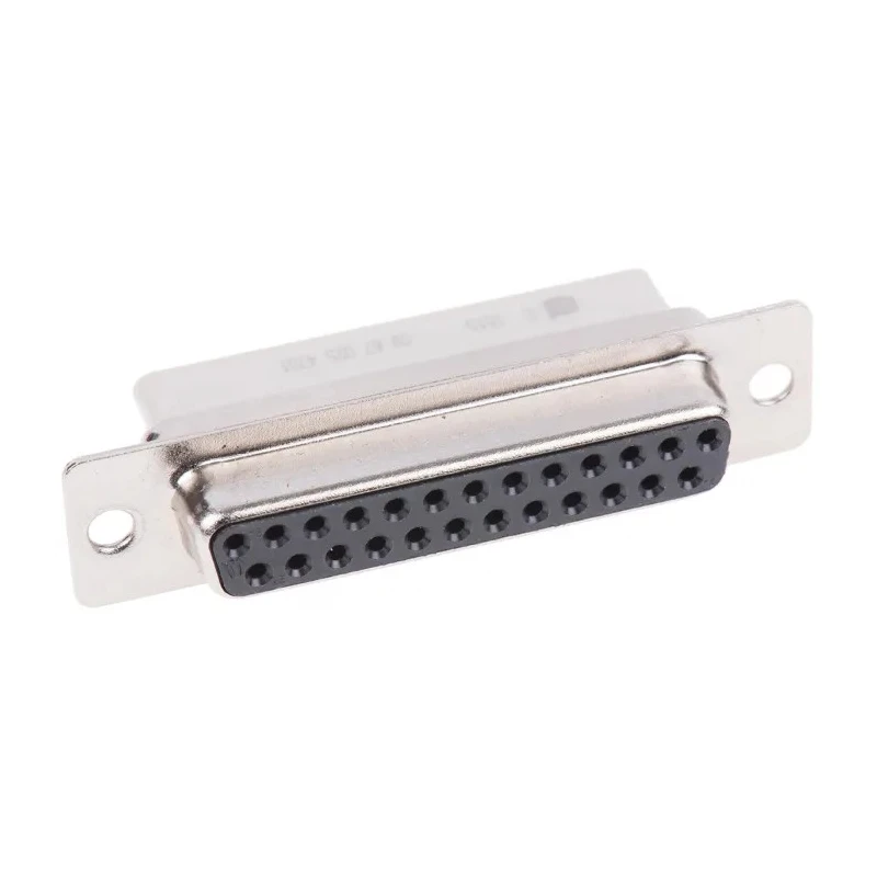 Harting D-Sub 25 Way Straight Cable D-Sub Connector with Flange Female 1000V Crimp Metal Shell 09670254701