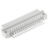 HARTING DIN 41612 32 Way 2.54 mm Pitch Through Hole Connector, Type C/2, Solder Class C2, 2 Row Male Right Angle 09231326921