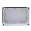 Fibox Flanged EK Series Polycarbonate Enclosure, Transparent Lid, IP67, IK08, 130x190x280 mm 