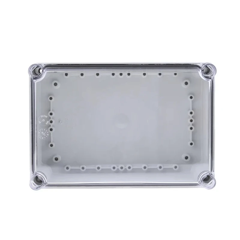 Fibox Flanged EK Series Polycarbonate Enclosure, Transparent Lid, IP67, IK08, 130x190x280 mm 