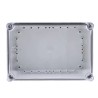 Fibox Flanged EK Series Polycarbonate Enclosure, Transparent Lid, IP67, IK08, 130x190x280 mm