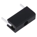 RS PRO Black Female Test Socket, 2 mm Connector, Solder Termination, 5A, Silver Plating 102-9210