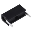 RS PRO Black Female Test Socket, 2 mm Connector, Solder Termination, 5A, Silver Plating 102-9210