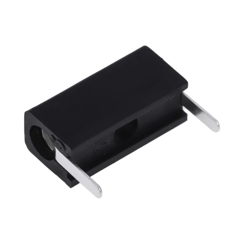 RS PRO Black Female Test Socket, 2 mm Connector, Solder Termination, 5A, Silver Plating 102-9210