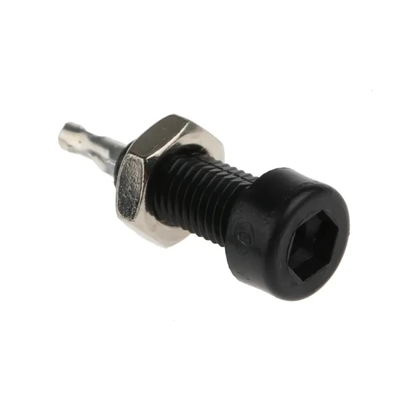 Cinch Black Female Test Socket 2 mm Connector, Solder Termination, 10A, Tin Plating 105-0803-001