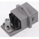 Hirschmann ST IP54 Panel Mount 3-Pole Industrial Power Connector 16A 250V/400V Straight Grey 