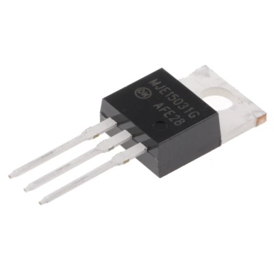 onsemi PNP Power Transistor TO-220, -8A, -150V, 50W, Through Hole, MJE15031G