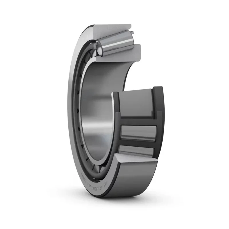 SKF Tapered Roller Bearing 55 mm ID, 100 mm OD, Steel Cage, Open End, 1 Row, 30211