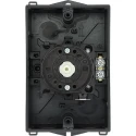 Eaton Surface Mount Isolator Switch, 6-Pole, IP65, 100A, 5.5kW, Red Handle, T0-3 Series 