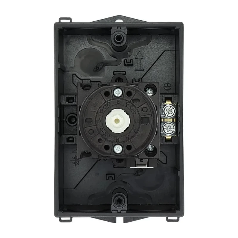 Eaton Surface Mount Isolator Switch, 6-Pole, IP65, 100A, 5.5kW, Red Handle, T0-3 Series 