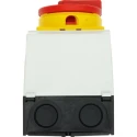 Eaton Surface Mount Isolator Switch, 6-Pole, IP65, 100A, 5.5kW, Red Handle, T0-3 Series 