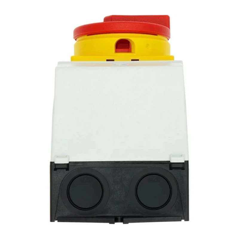 Eaton Surface Mount Isolator Switch, 6-Pole, IP65, 100A, 5.5kW, Red Handle, T0-3 Series 
