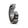 SKF Cylindrical Roller Bearing 40 mm Inside Diameter, 90 mm Outside Diameter, Open Type, Single Row, Fibreglass NU 308 ECP
