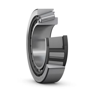 SKF Tapered Roller Bearing 40 mm ID, 90 mm OD, 1 Row, Open, TRB Series, Steel, Sheet Metal Cage, 8000 rpm, 30308