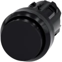Siemens SIRIUS ACT Series Black Momentary Push Button Head, 22 mm Cutout, IP66, IP67, IP69K 3SU1000-0BB10-0AA0