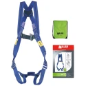 Honeywell Safety Harness Universal 100 kg Max, Adjustable Chest and Leg Straps Steel Fittings 1031440