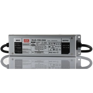 Mean Well LED Driver 24V 150W 900mA IP65 Dimmable with Potentiometer 