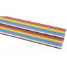 3M 3302 Series Flat Cable, Stranded, 1.27 mm Pitch, 34 Conductors, 30.48 m Length, PVC Multicolour Jacket, 300V 3302-34 100FT