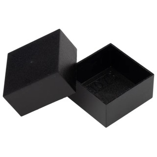 CamdenBoss Black ABS Potting Box with Lid, 40mm x 40mm x 20mm, IP30/IP40, RTM107-BLK