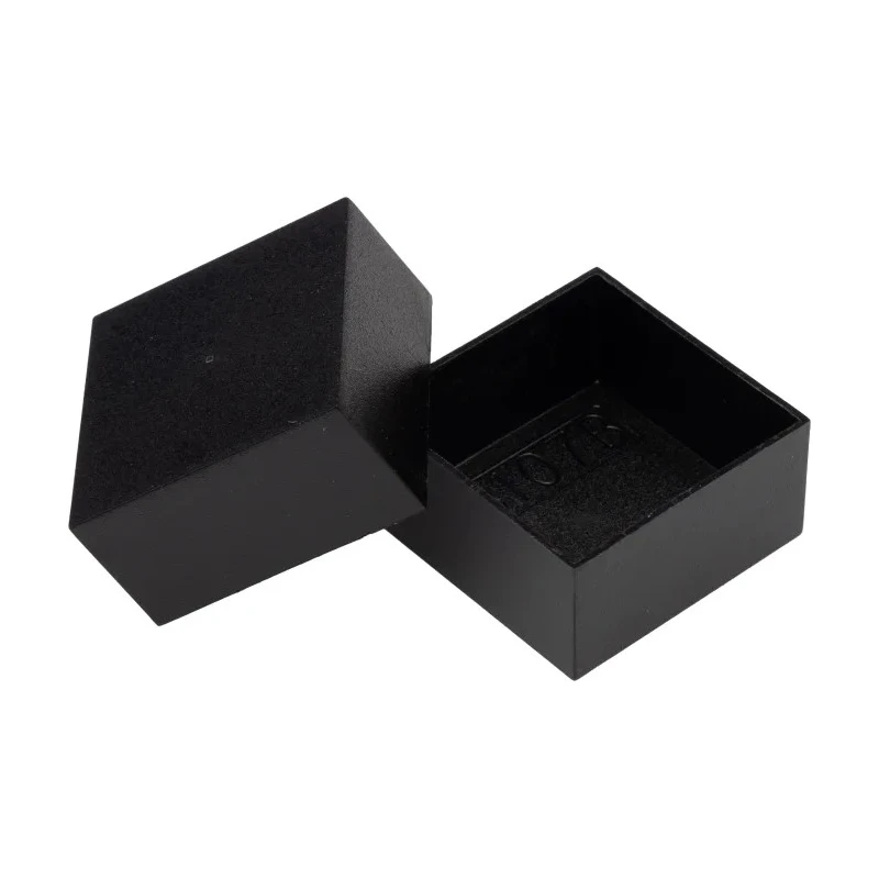 CamdenBoss Black ABS Potting Box with Lid, 40mm x 40mm x 20mm, IP30/IP40, RTM107-BLK