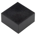 CamdenBoss Black ABS Potting Box with Lid, 40mm x 40mm x 20mm, IP30/IP40, RTM107-BLK