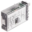 Omron Panel Timer Relay, Multifunction, SPDT, 5-Contact, 12V DC/AC, 0.1 s–10 min, Plug-In, IP30/IP20 H3RN