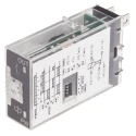 Omron Panel Timer Relay, Multifunction, SPDT, 5-Contact, 12V DC/AC, 0.1 s–10 min, Plug-In, IP30/IP20 H3RN
