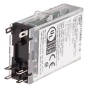Omron Panel Timer Relay 12V AC/DC, Multifunction, DPST, 2 Contacts H3RN