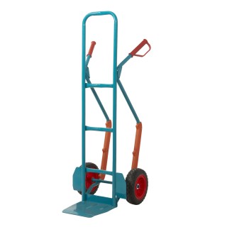 RS PRO Heavy Duty Steel Sack Truck, 300 kg Load Capacity, Steel Frame, 285 mm Load Plate Width, Open Plate, 250 mm 103-8689