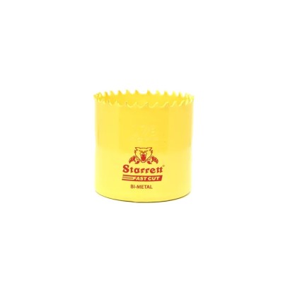 Starrett HSS Hole Saw Drill Bit 48mm Diameter, Bimetal, Arborless, 38mm Cut Depth FCH0178-G