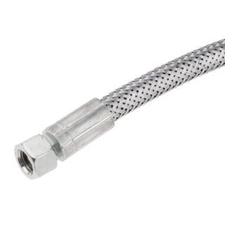 RS PRO Hydraulic Hose Assembly 2m Galvanised Steel Wire, 190 bar Max Pressure Female-Female Threaded 110-2247