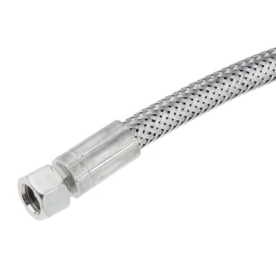 RS PRO Hydraulic Hose Assembly 2m Galvanised Steel Wire, 190 bar Max Pressure Female-Female Threaded 110-2247