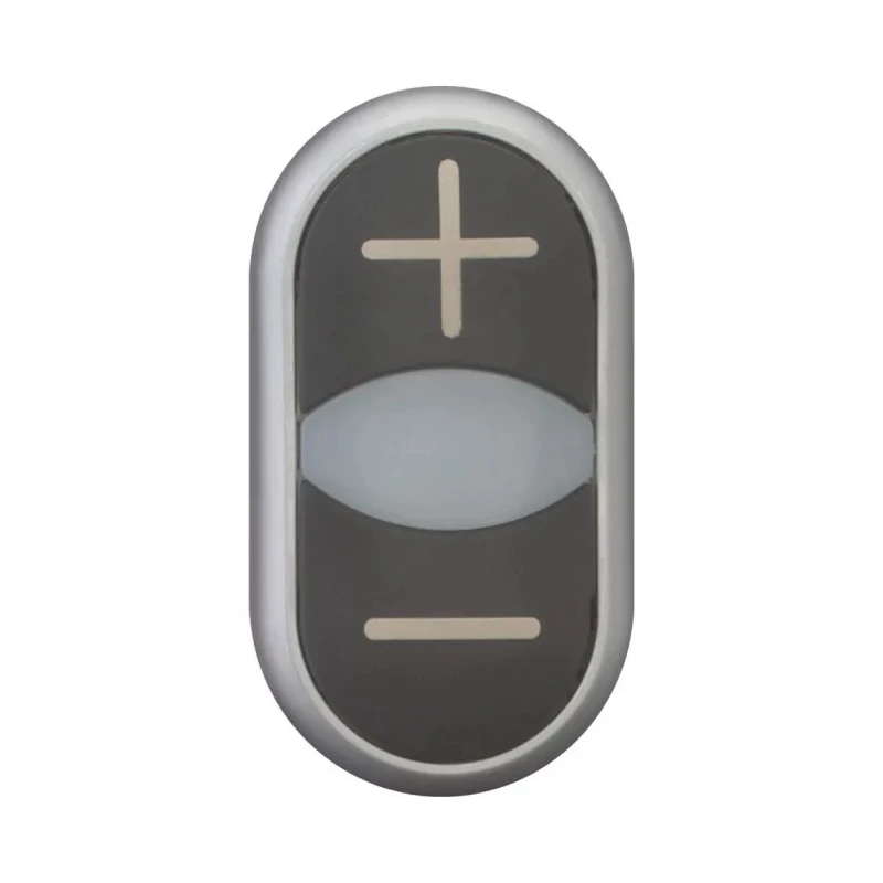 Eaton RMQ Titan M22 Series Momentary Push Button Switch, Double Black, 22 mm Cutout, IP67, IP69K, IP66 218145 M22-DDL-S-X4/X5