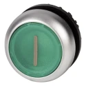 Eaton RMQ Titan M22 Series Green Momentary Push Button Switch, 22 mm Cutout, Illuminated, IP69/IP67/IP66 216938 M22-DL-G-X1