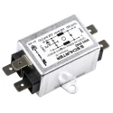 Schurter FMW2 Flange RFI Filter Solder Tab 1 Phase 10A 250V AC 60Hz Aluminium Case FMW2