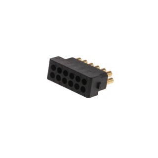 Harwin Datamate PCB Connector Kit 12-way DIL Female Shell, Crimps M80-8881205