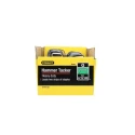 Stanley Full Strip Hammer Tacker Steel Body, Manual Fastening, Black/Yellow 0-PHT150