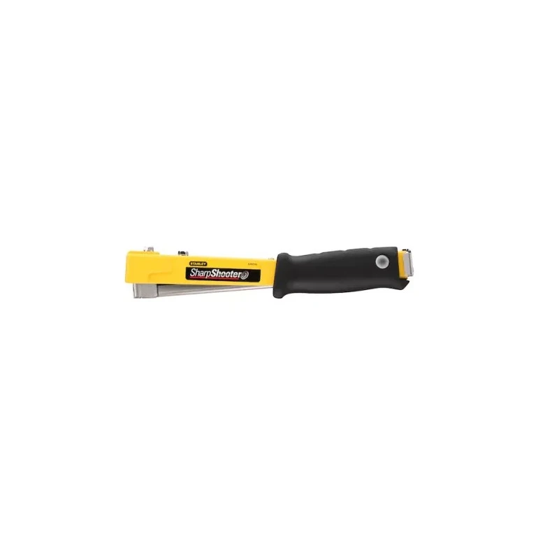 Stanley Full Strip Hammer Tacker Steel Body, Manual Fastening, Black/Yellow 0-PHT150