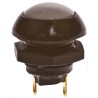 Otto P9 Series Momentary Push Button Switch, Panel Mount, SPDT, Grey LED, IP68, 28 V DC 115 V AC, 5A P9113128W