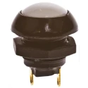 Otto Push Button Switch Momentary SPDT White LED Panel Mount IP68 28V DC 115V AC P9113129W