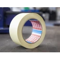 Tesa Professional Masking Tape 50mm x 50m, Paper Backing, Natural Rubber Adhesive, Beige 04323-00013-00