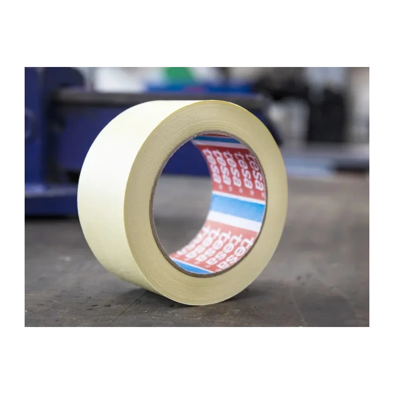 Tesa Professional Masking Tape 50mm x 50m, Paper Backing, Natural Rubber Adhesive, Beige 04323-00013-00