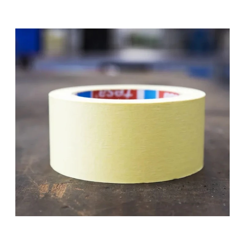 Tesa Professional Masking Tape 50mm x 50m, Paper Backing, Natural Rubber Adhesive, Beige 04323-00013-00