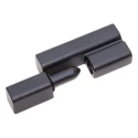 RS PRO Matt Die Cast Zinc Barrel Hinge with Lift Off Pin, Screw Fixing, 64 mm x 32.5 mm x 17.5 mm 110-4578