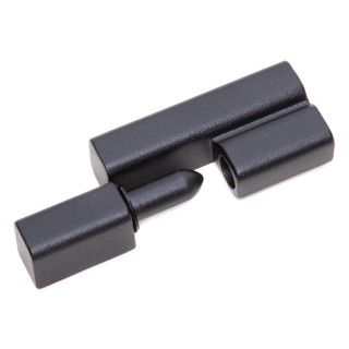 RS PRO Matt Die Cast Zinc Barrel Hinge with Lift Off Pin, Screw Fixing, 64 mm x 32.5 mm x 17.5 mm 110-4578