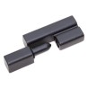 RS PRO Matt Die Cast Zinc Barrel Hinge with Lift Off Pin, Screw Fixing, 64 mm x 32.5 mm x 17.5 mm 110-4578