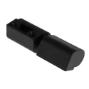 RS PRO Matt Thermoplastic Barrel Hinge with Lift Off Pin, Screw Fixing, 62 mm x 22 mm x 17 mm 110-4571
