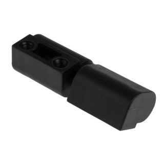 RS PRO Matt Thermoplastic Barrel Hinge with Lift Off Pin, Screw Fixing, 62 mm x 22 mm x 17 mm 110-4571