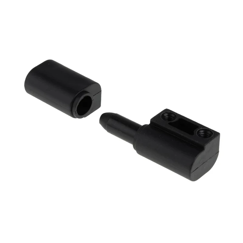 RS PRO Matt Thermoplastic Barrel Hinge with Lift Off Pin, Screw Fixing, 62 mm x 22 mm x 17 mm 110-4571